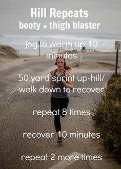 Friday (Fitness) Favorites: Hill Repeats - Kristy Denney Sprint Workout, Hill Workout, Track Training, Friday Workout, Fit Girl Motivation, Outdoor Training, Half Marathon Training, Track Workout, Motivation Fitness