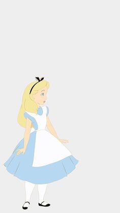 an animated image of alice from the wizard's palace, with her hand on her hip