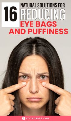 Bags under the eyes are not a pretty sight. They are a result of moderate swelling or puffiness that develops as you get older. The tissues surrounding your eyes, especially the muscles that support your eyelids, lose flexibility as you get older. They frequently make you appear fatigued and sleepy.