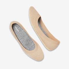 Allbirds Women's Tree Breezers - Palisade (Clay Sole) | Find Reviews & Sizing Info Non-slip Ballet Flats, Comfortable Beige Ballet Flats With Round Toe, Slip-resistant Comfortable Ballet Flats, Comfortable Slip-resistant Ballet Flats, Comfortable Beige Flats, Casual Slip-resistant Ballet Flats, Casual Non-slip Ballet Flats With Flat Heel, Casual Non-slip Ballet Flats, Casual Fitted Ballet Flats For Everyday