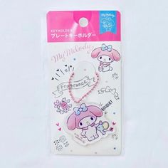 Sanrio My Melody Keyring / Charm. This Keyring Features Super Cute My Melody In A Beautiful Pink Chain Style Holder, The Key Ring Is Made Of Acrylic Material. This Keyring Is Great For Keys Backpack Purse Charm Lanyard Charm Or Use At Your Favorite Place Or Items. Cute My Melody, Sanrio Accessories, Pink Chain, Hello Kitty Bow, Kitty Cafe, Pink Charm, Key Ring Holder, Sanrio My Melody, Charm Holder