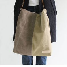 Overview： Design: Womens Canvas Splicing Tote Bag Canvas Handbag Canvas Tote Shoulder Bag for Men WomenIn Stock: Ready to Ship (2-4 days)Include: Only BagCustom: NoColor: KhakiLeather: CanvasMeasures: 35cm x 34cm x 9cm Weight: 0.45kgSlots: 1 main slotAccessories(option): NoneStyle: Womens Canvas Splicing Tote Bag Canvas Handbag Canvas Tote Shoulder Bag for Men WomenVery durable (At least 5 Years) and it should last a life time Description: The Khaki Canvas Splicing Tote Bag is a standout accesso Everyday Beige Patchwork Shoulder Bag, Canvas Patchwork Shoulder Bag For Everyday, Beige Patchwork Shoulder Bag For Everyday, Everyday Canvas Patchwork Shoulder Bag, Everyday Beige Patchwork Bags, Patchwork Canvas Shoulder Bag For Travel, Canvas Patchwork Shoulder Bag For Daily Use, Everyday Brown Patchwork Shoulder Bag, Everyday Shoulder Bag With Contrast Color