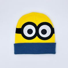 Brand New Without Tags. Rare Universal Studios Exclusive “Minion Made” Adult One Size Fits Most. Laying Flat Measures 9.5” Tall, 9” Wide. Thick Durable And Heavyweight. Minion Beanie, Minions Kids, Minion Hat, Minion Hats, Cuffed Beanie, Despicable Me, Beanie Hat, Beanie Hats, Minion