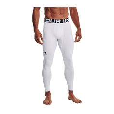 If you jog in fall and winter weather or workout in a cold garage, put on the Under Armour ColdGear Pocket Leggings for Men and enjoy athletic comfort in lower temperatures. The dual-layer, moisture-wicking, quick-drying fabric features a smooth, breathable exterior with a soft, brushed interior that holds just the right amount of body heat. This light base layer has a compression fit for a locked-in feel that's snug but not too tight, and its built-in 4-way stretch allows for unrestricted mobil Sports Joggers With Moisture-wicking Midweight Fabric, White Breathable Sports Pants, White Fitted Joggers For Sports, Fitted White Joggers For Sports, Functional White Sports Joggers, Functional White Joggers For Sports, White Functional Joggers For Sports, Functional White Jogging Pants, White Functional Jogging Pants