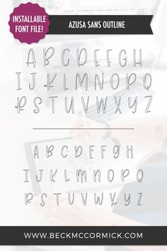 the font and numbers are displayed in this graphic design kit for beginners to learn how to