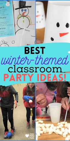 the best winter themed classroom party ideas