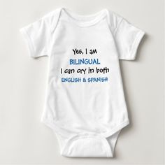 Bilingual Funny Baby Bodysuit Newborn Infant Boy Girl Shower Gift | cute baby shower bodysuit gift ideas Bodysuit Diy, Funny Baby Gifts, Firefighter Baby, Cute Pregnancy Announcement, Names Girl, Personalized Baby Clothes, Diy Baby Gifts, Everything Baby