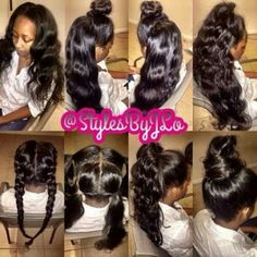 Sew In Straight, College Hairstyles, Nice Hairstyle, Sew In Hair Extensions, New Hair Do