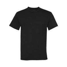 JERZEES Dri-Power Performance Short Sleeve T-Shirt Size up to 3XL - 5.3 oz./yd, 100% polyester Cotton feel Ideal for sublimation printing Moisture management and odor control properties 1x1 ribbed collar Double-needle stitched front neck, sleeves and bottom hem Shoulder-to-shoulder taping Quarter-turned Tear away label Color: Black.  Gender: male.  Age Group: adult. Mens Workout Shirts, Henley Tee, Dri Fit Shirt, Usa Outfit, Lightweight Shorts, Gym Shirts, Body Size, Wicks, Sport T Shirt