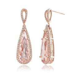 We are seeing color at the #Emmys2019 and we love it.   Much like Halsey's #KunziteEarrings, here is a pair set with  #Morganites that boast a color just as beautiful if not better.   #PeachyPinks #PurplePinks #Kunzite #Morganite #Beryls #gemstonejewelry #gemstoneearrings #forbes Color Stone Jewelry, Kunzite Jewelry, Color Stones Jewelry, Morganite Earrings, Earrings For Wedding, Halo Diamond Earrings, Earrings With Diamonds, Rose Gold Morganite, Halo Earrings