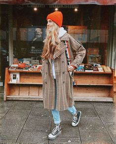 Surfergirl Style, Look Boho Chic, Outfits With Converse, Look Vintage, Outfit Inspo Fall, Casual Coat, Mode Inspiration