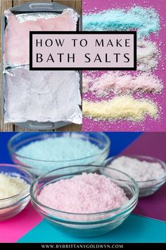 how to make bath salts for kids