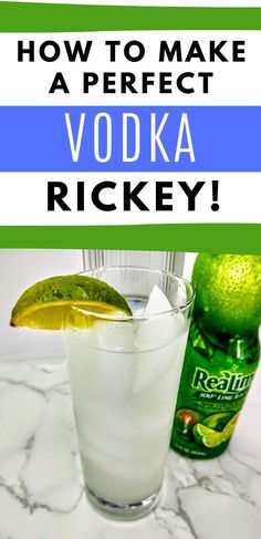 how to make a perfect vodka