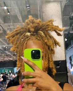 Short Medium Locs Hairstyles, Colors For Locs, Ginger Starter Locs, Faux Locs Colored, Red Locs, Pretty Locs, Colored Locs, Dreadlocks Styles