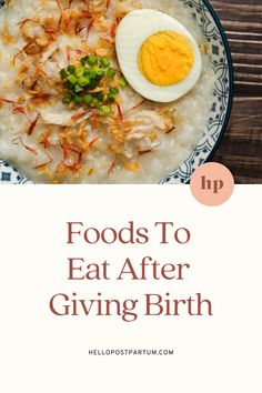 How new moms nourish and care for themselves in the first weeks after childbirth (usually around the first 40 days) – determines their long-term health. That's why Hello Postpartum has created this informative blog post about how to nourish and care for your body with these foods. It is important to know about the best foods to eat after giving birth so that you can recovery from birth and continue your journey as a mom. Best Food For Postpartum, Postpartum Foods To Eat, Food For Postpartum Recovery, Simple Postpartum Meals, Korean Postpartum Food, Asian Postpartum Meals, Postpartum Meals For Recovery, Postpartum Recovery Meals, Postpartum Food Ideas