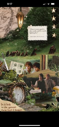 a collage of harry potter and hermione's hogwarts