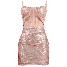 Be the life of the party in this Mesh Insert Sequin Ruched Detail Bustier Cami Bodycon Dress. Luxuriously crafted with mesh and sequins, this mini dress is designed to make you dazzle with its bustier cami and sexy ruched detailing. Add this luxurious look to your wardrobe today. Fit Type: Slim Fit Fabric: Slight Stretch Material: Polyester, Elastane Pink Sequin Dress With Sweetheart Neckline For Summer, Summer Pink Sequin Dress With Sweetheart Neckline, Glamorous Pink Corset Dress For Party, Summer Fitted Contrast Sequin Bodycon Dress, Summer Bodycon Dress With Contrast Sequin In Mini Length, Summer Bodycon Mini Dress With Contrast Sequin, Summer Sequin Dress With Sweetheart Neckline For Night Out, Summer Mini Bodycon Dress With Contrast Sequin, Summer Sequin Dress With Sweetheart Neckline And Contrast Sequins