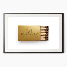 an image of a box of matches with the word belgacio written on it