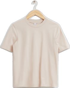 Basic Beige Cotton T-shirt, Plain Beige Cotton Top, Basic Beige Crew Neck T-shirt, Beige Plain Short Sleeve T-shirt, Beige Short Sleeve Plain T-shirt, Basic Beige Crew Neck Top, Plain Cotton Crew Neck Short Sleeve Top, Beige Short Sleeve Plain Tops, Plain Cotton Short Sleeve Crew Neck Top