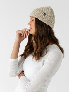 Stylish and always cozy in our Cable Knit Beanie. Crafted from a luxurious alpaca blend, our beanie is perfect for all your winter outings. Featuring a chunky cable knit design and stretchy fabrication to ensure a snug fit. Women's Cable Knit Beanie in Ash - Cozy Earth Cozy Cable Knit Hats, Casual Cable Knit Hat, One Size Fits Most, Casual Outdoor Cable Knit Beanie, Cozy Cable Knit Winter Beanie, Casual Cable Knit Hat, One Size, Oprahs Favorite Things, Best Pajamas, Bamboo Pajamas, Soft Clothes