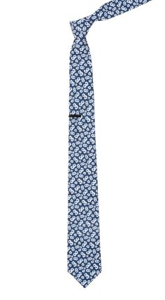 Add the Alfresco Floral Navy Tie to your wardrobe today. | Men's Tie Bar: Alfresco Floral Tie - Super Skinny, In Navy, Cotton Blue Summer Tie, Fitted Casual Cotton Ties, Casual Fitted Cotton Ties, Casual Blue Ties For Spring, Casual Blue Spring Ties, Navy Tie, Men's Tie, Tie Bar, Fashion Advice