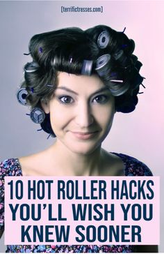 Curling Hair With Hot Rollers, Hot Curlers Hairstyles, Hot Roller Tips, Hot Rollers For Medium Hair, Hot Rollers For Long Hair, Hot Roller Hairstyles, Hot Rollers Tutorial, Lake Hairstyles