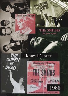 the smiths collage poster