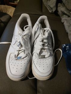 LIKE NEW BUT USED LOOK AT PICTURES NIKE SIZE 6 YOUTH Air Force 1 For Kids Under 100 Dollars, Nike Shoes Air Force Kids, Kids Nike Air Force, Nike Air Force 1 Kids Size 2, Infant Nike Sneakers, Nike Air Max 97, Kids Sneakers, Nike Air Force Sneaker, Air Force 1