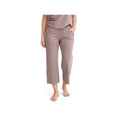 Turn off the stress of the day and slip into the Soft Touch Luxe Cropped Pajama Pants. Click on this INTIMATES & SLEEPWEAR GUIDE to find the perfect fit and more! Turn off the stress of the day and slip into the Soft Touch Luxe Cropped Pajama Pants. Click on this INTIMATES & SLEEPWEAR GUIDE to find the perfect fit and more! FEATURES Beautifully soft with comfy stretch that makes your skin happy Cool and breathable feel to help you get your best rest Fold-over, elastic-free waistband for a comfy, Comfy Soft Sleepwear For Relaxation, Comfortable Soft Sleepwear For Lounging, Soft Comfortable Sleepwear For Lounging, Soft Sleepwear Long Pants For Relaxation, Comfortable Solid Color Sleepwear For Relaxation, Comfortable Soft Sleepwear For Relaxation, Soft Comfortable Sleepwear For Relaxation, Soft Comfortable Sleepwear, Comfortable Solid Sleepwear With Pockets