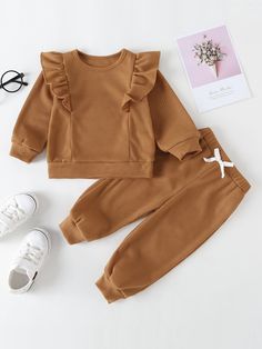 Baby Products Packaging, Clothing Photography, Frock Design, Cute Fall Outfits, Baby Winter, Waffle Knit