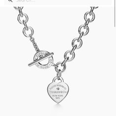 Has The Little Diamond Tiffany And Co Silver Necklaces, Tiffinays Necklace, Coquette Silver Jewelry, Tiffany Pendant Necklace, Tiffany Chain Necklace, Tiffany Jewelry Necklace, Necklace Tiffany And Co, Tiffany Silver Necklace, Wishlist Clothes