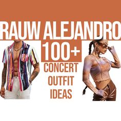 an ad for the new fashion line from praw aleandro, featuring two models