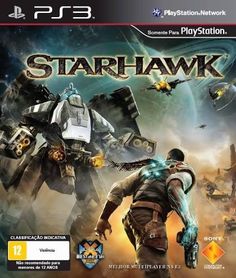 the cover art for starhawk, an upcoming video game from sony's playstation