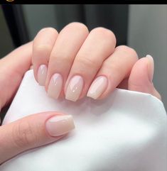 Milky Nails, Hello Nails, Subtle Nails, Simple Gel Nails, Minimal Nails, Work Nails, Pretty Gel Nails, Tip Nails, Classy Nails