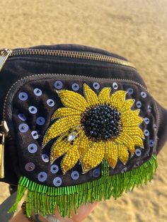 Handmake Sunflower belt bag (Exclusive)  size: 29х6,5х13 Sunflower Belt, Canvas Sling Bag, Sling Bags, Bum Bag, Waist Bag, Sling Bag, Cloth Bags, Belt Bag, Cross Body Handbags