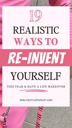 Embark on a personal development journey and reinvent yourself with these tips, I used to have a life makeover that changed my life forever.  Reinventing yourself | Life makeover | Change my life | Get my life together | Ways to reinvent yourself | Personal growth motivation | Feeling stuck | Better life | How to become happy | Best self | Life challenge | Life improvement | Turn Your Life Around | Self improvement |