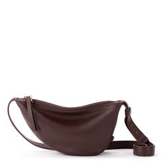 The Sak Tess Sling Bag - |Leather - Mahogany| Leather Sling Bag, Oceans Of The World, Donate Now, The Sak, Functional Design, Sling Bag, Hands Free, You Bag, Belt Bag