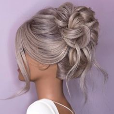 Joseph I'Anson | Do Want to see how to create a fancy up do starting with just 2 ponytails? Then checkout this tutorial….. L’IMAGE Mannequin - “LIZ” from... | Instagram Fancy Updos For Short Hair, Faux Braid, Fancy Updos, Easy Hair Up, Faux Braids, Short Hair Updo Tutorial, French Roll