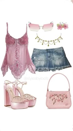 00s Mode, Mode Inspo, Really Cute Outfits, Mode Vintage, Girly Outfits, 2000s Fashion