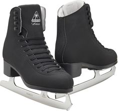 a pair of ice skates sitting on top of each other