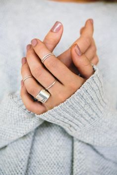 Ring Layout On Hand, Ring Hand, Luxury Rings, Minimalist Ring, Delicate Rings, Minimalist Rings, Custom Necklace, Perfect Ring, Sterling Ring