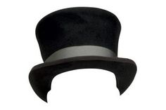 How to Make a Formal Top Hat Out of Felt | eHow Diy Top Hat Easy, Diy Top Hat, Abraham Lincoln Costume, Bookweek Costumes, Flight Attendant Hat, Wedding Top Hat, Nye Hairstyles, Diy Steampunk, Formal Top