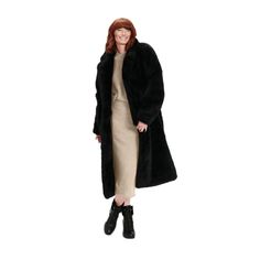 Crafted From Genuine Toscana Shearling, This Full-Body Coat Adds A Little Glam To Total Warmth And Comfort. * 43" Back Length (Size Small) * Front Snap Closure * Side Pockets * Lined * 100% Genuine Toscana Shearling (Turkey) With Leather Trim * Professional Fur Clean * Imported * Women's Clothing Black Faux Fur Coat For Work, Black Faux Fur Coat For Workwear, Chic Black Sheepskin Fur Coat, Chic Black Shearling Fur Coat, Classic Black Fur Coat With Faux Fur Trim, Black Shearling Fur Coat For Fall, Elegant Black Sheepskin Fur Coat, Ugg Coat, Ugg Jacket