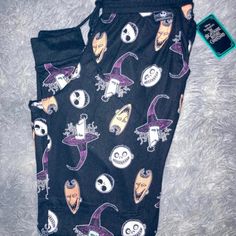 Nwt! Drawstring Waist With Pockets On The Sides. Super Soft And Comfortable Material! Black Halloween Loungewear Pants, Black Halloween Sleepwear For Sleepover, Casual Black Christmas Sleepwear, Black Christmas Loungewear Bottoms, Black Bottoms For Christmas Loungewear, Black Loungewear Bottoms For Christmas, Halloween Pjs, Christmas Pajama Pants, Christmas Things