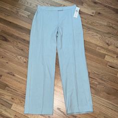 Vintage Norton Mcnaughton Trouser Pants Size 12 New With Tags! Color: Sea Frost I Have The Matching Jacket Listed As Well! Kc Non-stretch Spring Dress Pants, Fitted Pull-on Wide Leg Pants For Workwear, Fitted Wide Leg Pull-on Bottoms, Fitted Wide Leg Pull-on Pants For Workwear, Non-stretch Straight Work Pants For Spring, Spring Non-stretch Straight Work Pants, Fitted Wide Leg Pull-on Dress Pants, Spring Non-stretch High-waisted Dress Pants, Spring Tailored Work Pants With Pockets