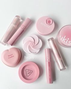 Romand Juicy Lasting Tint, Chinese Makeup, Fancy Makeup, Pink Girly Things, Pink Makeup, Makeup Items, Makeup Designs, Asian Makeup, Cosmetics Brands