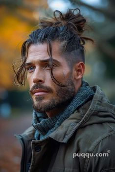 Long Hair On Top Short On Sides Men, Men’s Short Side Long Top Haircut, Long Top Short Sides Men, Short Sides Long Top Hair Men, Mens Haircut Long On Top Short On Sides, Viking Hairstyles Male, Short Sides Long Top, Viking Haircut, Viking Hairstyles