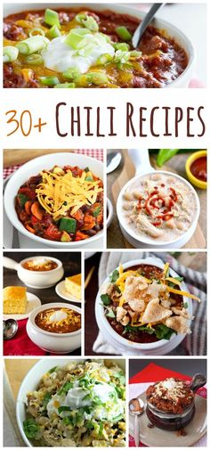 the ultimate collection of 30 + chili recipes