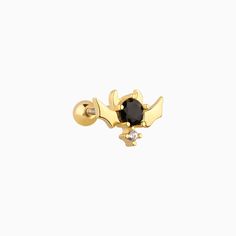 A cute and gorgeous bat stud is here for your party look!!! Great gift for fans of Halloween, spells, witches, or all things horror. Detail： -Post material: 14k gold plated stainless steel or stainless steel -Used in healed piercings. -Tarnish proof and durable so you can wear it everyday without worry! Quantity & Measurement：-Gauge: 20G | 0.8mm-Post length: 6mm-Size: 6.4*8.6mm-Include: Single item-Closure: Screwball back, double side * Get inspired: 365 days ear piercings challenges-clicker her Halloween Spells, Ear Style, Party Look, 365 Days, For Your Party, Party Looks, Ear Piercings, Silver Plate, Piercings