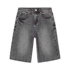 Step into summer with style and comfort with our High-Waisted Straight Denim Shorts for Women. Perfectly blending classic aesthetics with modern design, these mid-length trousers offer a versatile look that complements your everyday casual wear. Crafted from high-quality cotton denim, these shorts ensure durability and ease, making them a must-have in your wardrobe. Product Features Material: 100% Cotton Denim for breathability and durability Length: Knee-length for an elegant yet casual look Fit Type: Regular, ensuring comfort without compromising on style Style: Casual, perfect for daily wear Decoration: Washed denim for a trendy, lived-in look Jeans Style: Straight cut that flatters all body types Waist Type: High-waisted design to accentuate your waistline Closure Type: Zipper fly for Denim Shorts For Women, Simple Tshirt, Flowy Blouse, Shorts For Women, Washed Denim, Short En Jean, Straight Cut, Jeans Shorts, Summer Wardrobe